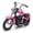 Rose Red, variant on M optimized Electric Motorcycle for Kids, 24V 250W Kids Electric Dirt Bike, Two Speed Max Up to 14MPH & 60 Minutes Continuous, with LED Lights, Leather Seat, Rear Brake, Electric Motorbike for Teens