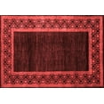 thumbnail image 1 of Ahgly Company Indoor Rectangle Abstract Red Modern Area Rugs, 5' x 8', 1 of 4