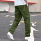 thumbnail image 5 of Pantalones de Pierna Recta Hombres Casual Multi Bolsillo Protección de Ropa de Trabajo Color Sólido Pantalones Diarios, 5 of 6
