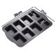 thumbnail image 2 of Mini molde para pan antiadherente, mini molde para pan de acero al carbono 8 cavidades, no tóxico y fácil limpieza, 2 of 5