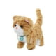 thumbnail image 3 of Peluche eléctrico para gato que camina con grabación de voz, versátil, 18 x 10 x 17 cm Rayas amarillas, 3 of 9