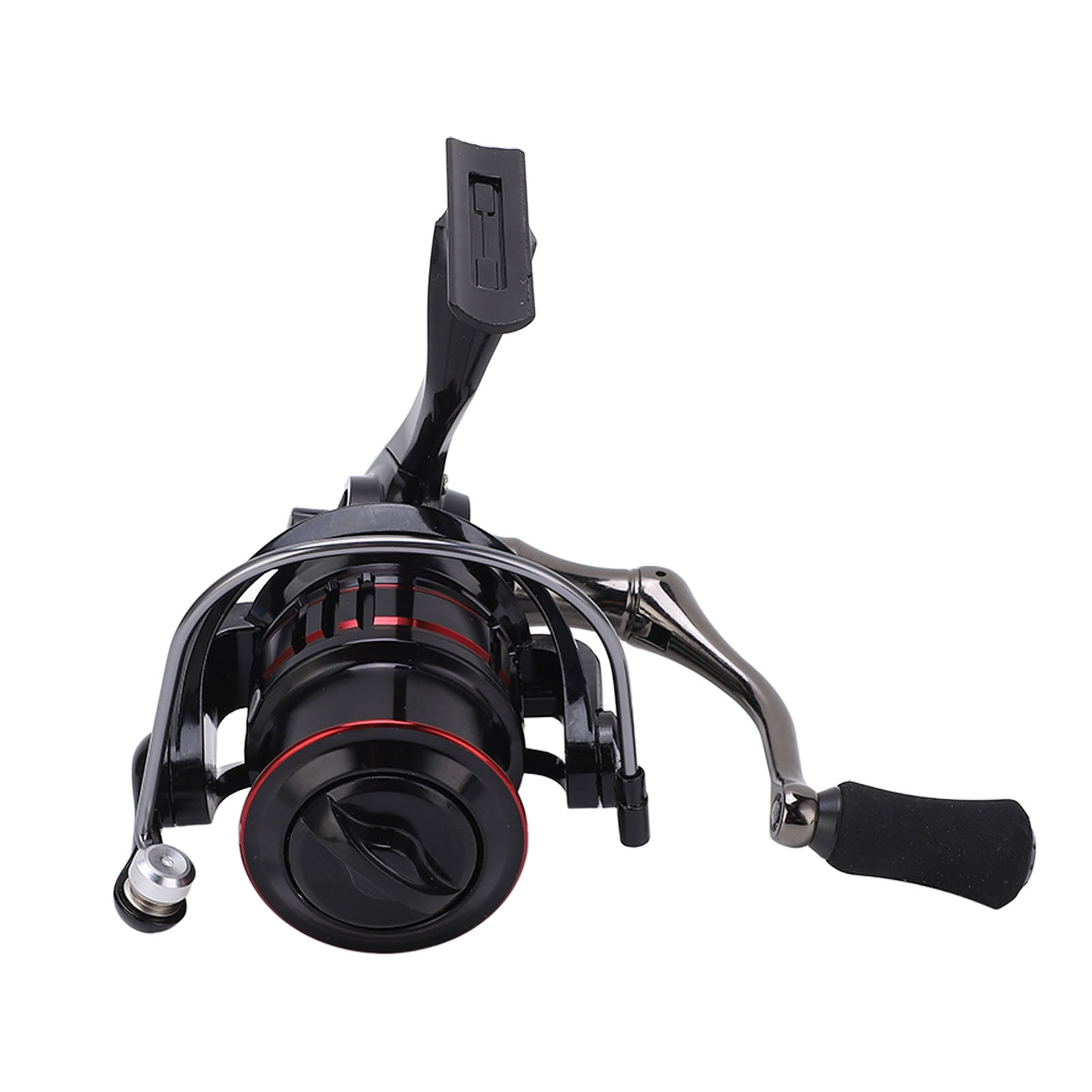 Rupoun 5.2:1 Gear Ratio Metal Spinning Fishing Reel, Size 5000, Ambidextrous Smooth Powerful Surf Casting Reel for Saltwater and Freshwater (15.0 cm / 5.9 inches)