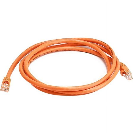 UPC: 0844660034308 | Monoprice Cat6 24AWG UTP Ethernet Network Patch Cable  5ft Orange