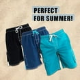 thumbnail image 3 of NORTY Toddler Boys' Swim Trunks Durable Comfort with Mesh Lining, Pockets & Adjustable Fit, 3 of 8