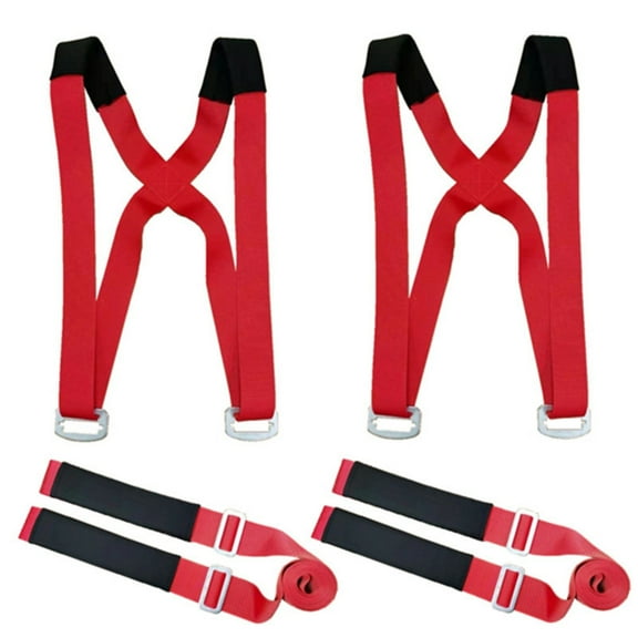 Moving Straps Lifting System - Padded, for One or Two Persons, for Moving Heavy Furniture and Appliances