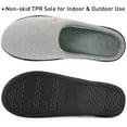 thumbnail image 6 of VONMAY Women's Cozy Slippers Two-Tone Indoor Outdoor House Shoes, 6 of 7