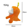 thumbnail image 2 of 25-35cm Pokemon Sprigatito Plush Doll Japan Movie Anime Cat Sprigatito Green Fox Quaxly Stuffed Toys Birthday Gifts For Kids zhangyuxiang LED, 2 of 2