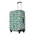 thumbnail image 2 of Haiem Dachshund Dog Puppy Luggage Cover Printed Suitcase Covers for Luggage Elastic Washable Suitcase Protector Fits 18-32 Inch Luggage-Large, 2 of 9