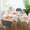 thumbnail image 3 of Yayeee Tablecloths 60" x 108" Rectangle Wrinkle Resistant Party Table Cover, Beige Autumn Leaves, 3 of 8