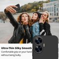 thumbnail image 2 of Compatible with Realme C55 Case for Women Men, Ultra Slim Realme C55 Phone Case Silicone Liquid Soft Shockproof Anti-Scratch Protective Cases (Black), 2 of 14