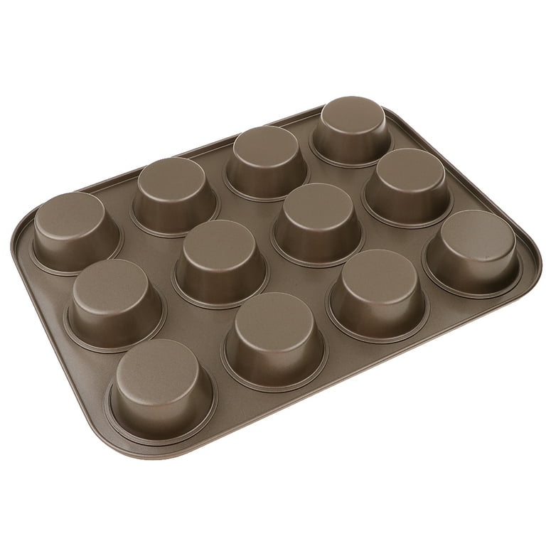 Carbon Steel Baking Cupcake Tray  Rectangle Muffin Baking Tray