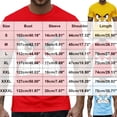 thumbnail image 3 of Dolkfu Pull-On Oversized Tshirts&nbsp;for Men Yellow Artistic Short Sleeve Crew Neck Tops Modern Printed Refined T-Shirts Yellow,S, 3 of 5