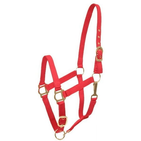 UPC: 0840875055251 | Gatsby Adjustable Nylon Halter With Snap Red Pony