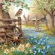 thumbnail image 1 of 5D DIY Con Forma Especial Parcial Paisaje Pueblo 40x40cm, 1 of 9