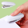 thumbnail image 1 of Oefntac Mini Portable Stapler 50 Sheet Capacity Compact Desk Office School Handheld Fit Pocket Bag Compatible 246 266 Staples, 1 of 6