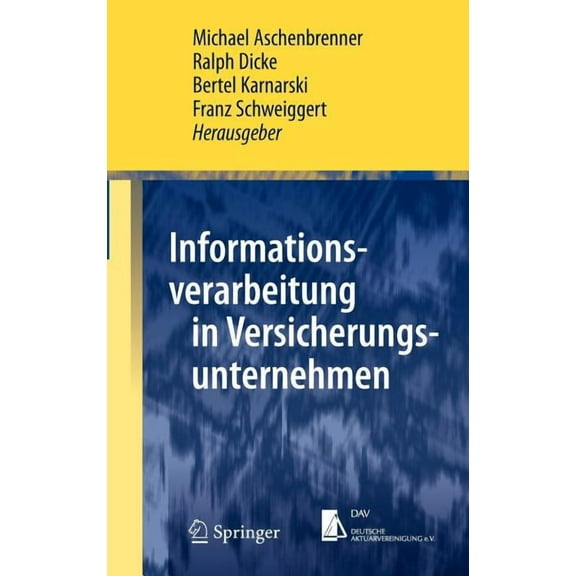 Masterclass Informationsverarbeitung in Versicherungsunternehmen, (Hardcover)