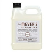 Mrs. Meyer's Clean Day Liquid Hand Soap Refill, Cruelty Free and Biodegradable Formula, Lavender Scent, 33 oz