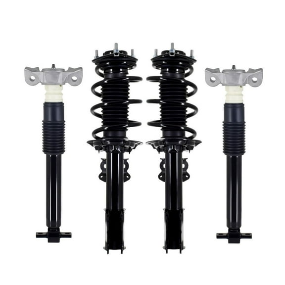 Set Front Quick Complete Strut-Coil Spring-Rear Complete Shock For 2015-2017 Ford Mustang 2.3L