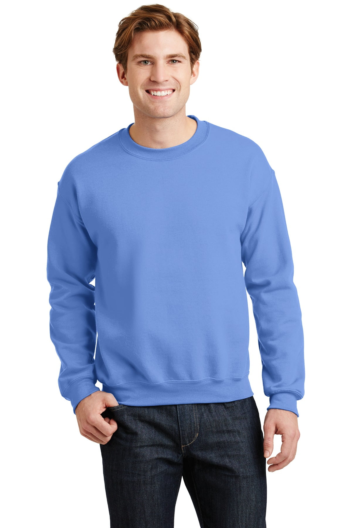 Gildan Men s Long Sleeve Crewneck Sweatshirt 18000 - Walmart.com