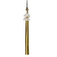 thumbnail image 5 of Class Act Graduation Graduation Tassel - 2022 - Bling Charm - 2 Color, Green / Old Gold, 5 of 9