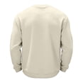 thumbnail image 3 of Halloween Pullover for Men Long Sleeve Cartoon Pumpkin Bat Print Crew Neck Shirts Lightweight Retro Fall Streetwear Costumes Beige 4XL, 3 of 5