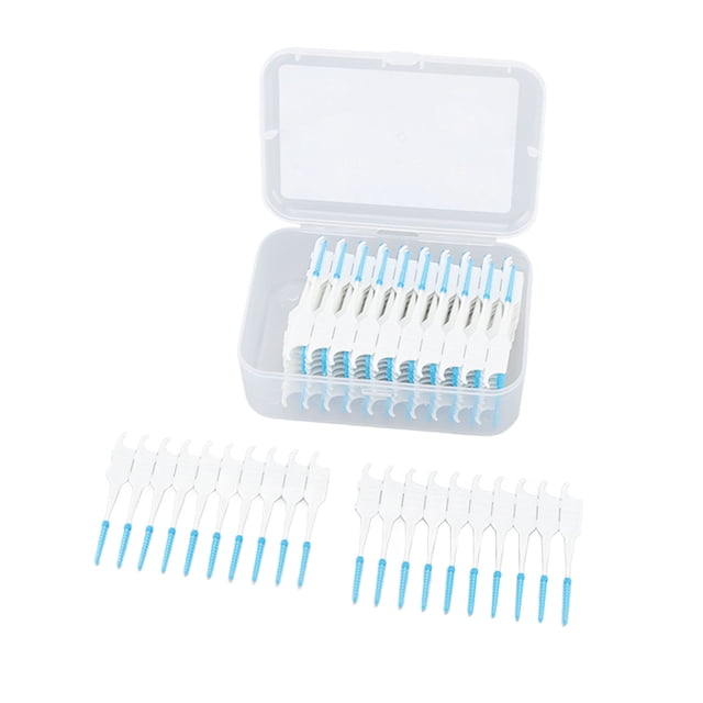 Cepillo interdental suave, cepillo interdental desechable, cepillo de dientes de hilo suave, herramienta de limpieza bucal muy versátil