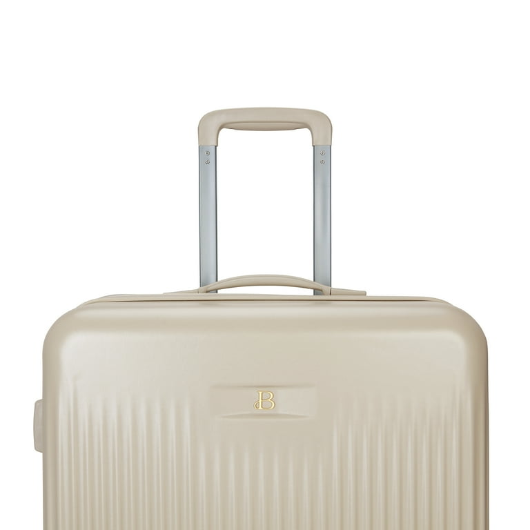 Beautiful 28-inch Checked Expandable Hardside Upright Luggage by