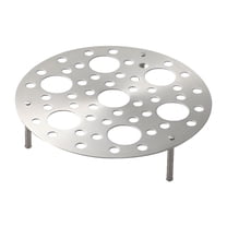 Steamer Rack Cooking Stand Steam Tray Stainless Steel for Pots Pans and Pressure Cookers Home Kitchen Use