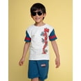 thumbnail image 2 of Marvel Avengers Toddler Boys' 2-Piece T-Shirt and Shorts Set Ivory Blue, 2 of 6