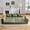 Green, variant on Modular Cloud Sofa - Convertible Folding Sofa Bed, Sectional Cushioned Design, Perfect for Living Room, Bedroom & Entertainment Space,White