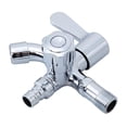 thumbnail image 2 of veasfak Washing Machine Mop Pool Double Spout Double Handle Sink Alloy Double Outlet For Vertical Switch, 2 of 9