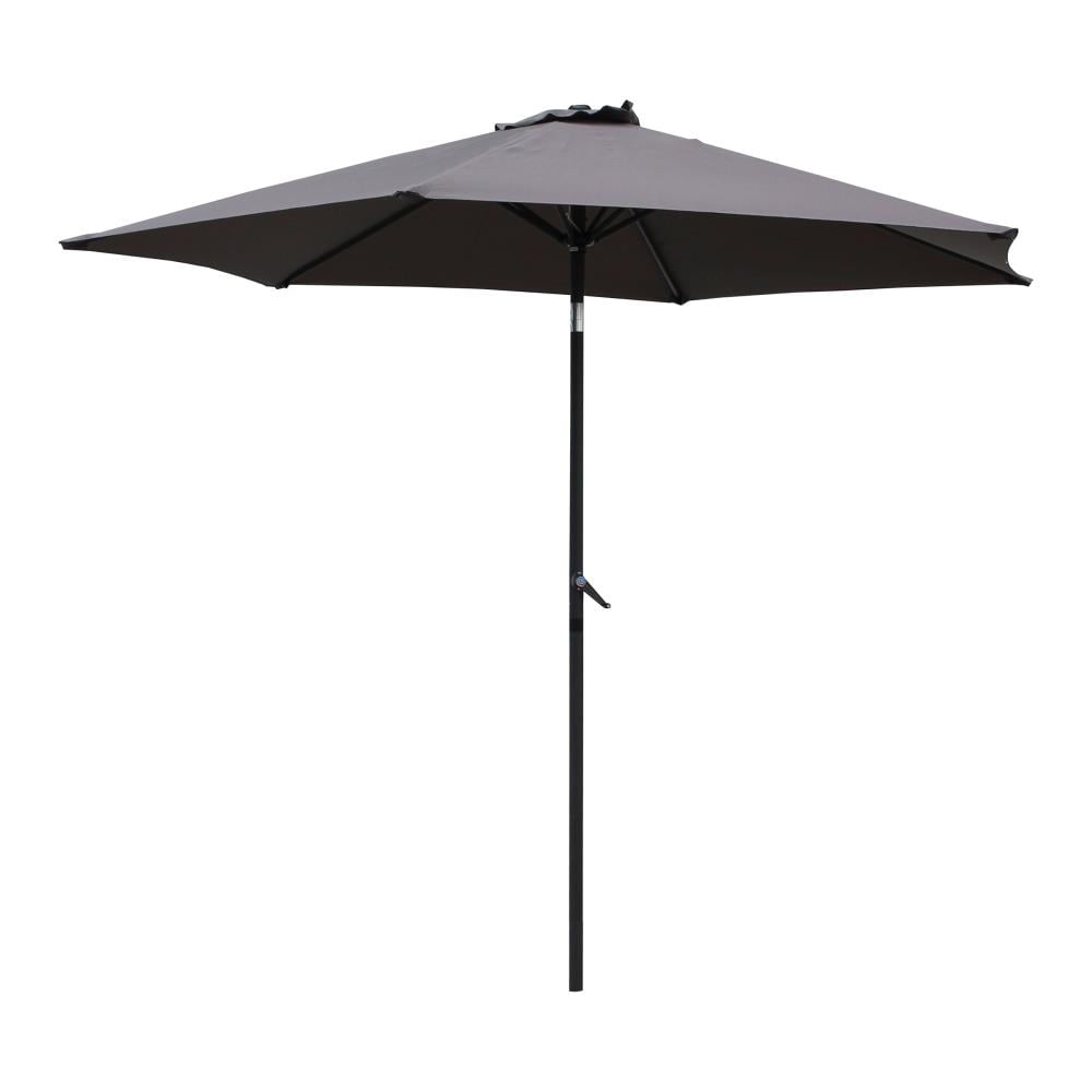 international caravan st. kitts 9-foot crank wall hugger patio umbrella Navy Blue Patio, Lawn & Garden without the tilting adjustment found on some round umbrellas International Caravan 9 ft. Half