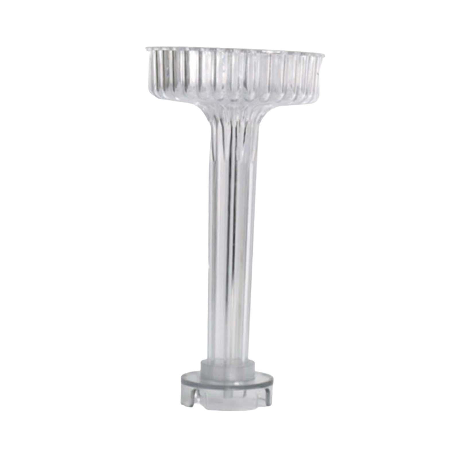 3D Geometric Stripe Candle Mould Decorative Making Supplies Handmade Casting Craft Art Acrylic Crafts Chassis Home Decor for Wedding Dinner 10 x 2 x 20.1cm