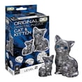 thumbnail image 1 of Puzzle de cristal 3D BePuzzled Cat & Kitten original para mayores de 12 años, 1 of 6