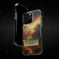 thumbnail image 6 of DistinctInk Hybrid (Acrylic / TPU) Clear Slim Fit Case for Apple iPhone 14 Pro MAX (6.7" Screen) - "Micah 5:2 - Bethlehem Ephrathah: Birthplace of Ancient Ruler", 6 of 8