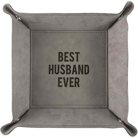 Pavilion - Best Husband Ever - Large Snap Together Catch All Tray 8.5