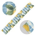 thumbnail image 5 of Yayeee Table Runner 70 inches Long Home Kitchen Dinning Party Decoration, Retro Lemon Leaves, 5 of 7