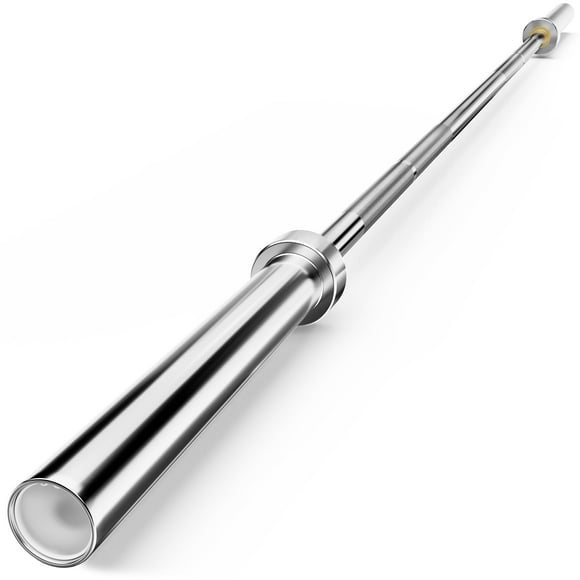 Olympic Barbell Bar 2 Inch EZ Curl Bar for Biceps Olympic Bar for Squats Weightlifting Powerlifting Strength Training Bar for Home Gym Olympic Curl Bar Standard Olympic Bar for Bench Press