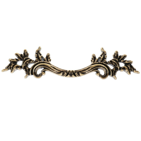 1 Set of Vintage Furniture Handle European Style Engraved Cabinet Drawer Handle Pull Handle Furniture Handle Drawer Handle Vintage Style Cabinet Handle Antique Dresser Handle