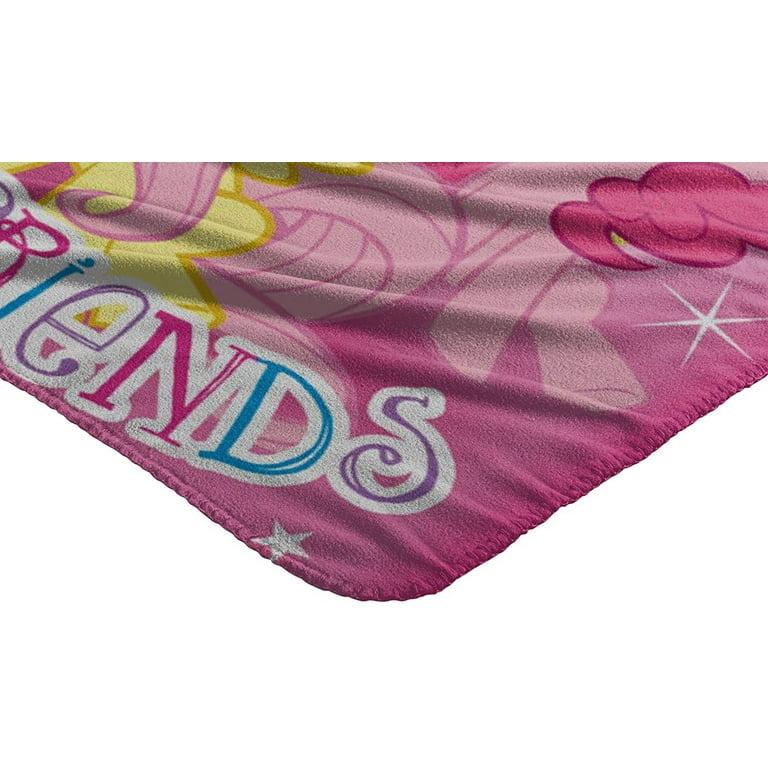 Hasbro My Little Pony Throw Blanket, Happy Herd, 45x60, Multicolor