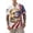 ST-4, variant on Men’s 250 Years America 1776-2026 Patriotic Button Down Shirt,Bald Eagle US Flag Statue of Liberty Print,Short Sleeve Casual Shirts