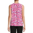 thumbnail image 3 of Time and Tru Women's Ruffle Trim Tank Top, 3 of 5
