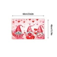 thumbnail image 3 of MERILER Valentines Day Door Mat - Multicolor Valentine Gifts Non Slip Doormat for Outside Home Decor, 3 of 7
