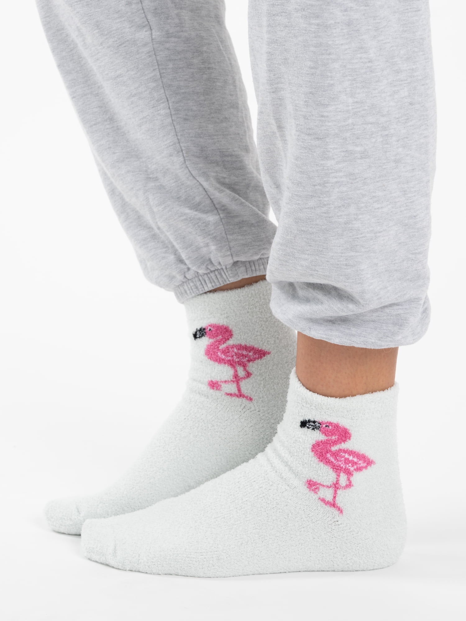 MUK LUKS Women's Cozy Novelty Socks, 2-Pack