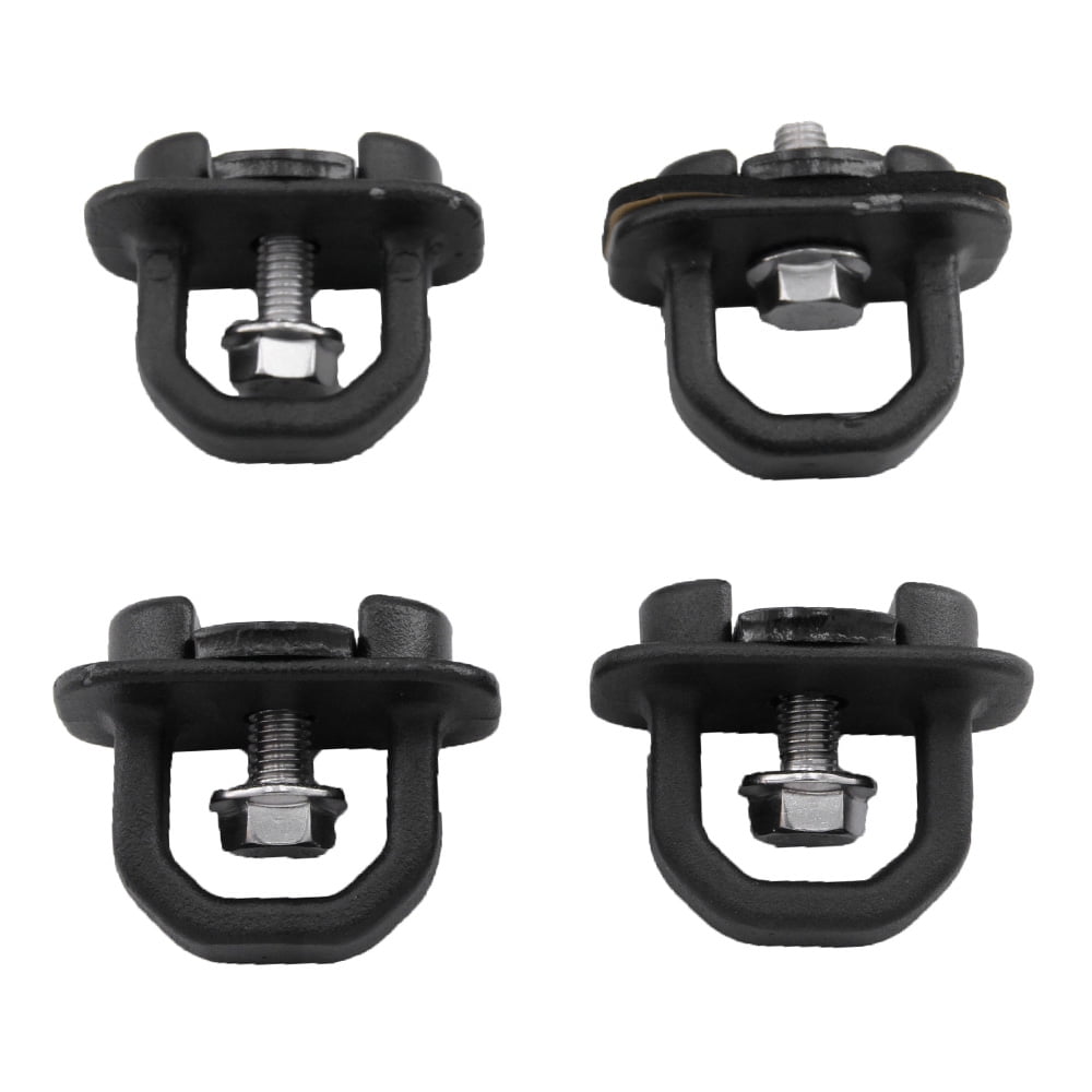 4 Pack Car accessories Tie Down Hook Truck Bed Side Wall Anchor