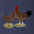 thumbnail image 3 of CafePress - Speckled Sussex Chickens Long Sleeve Dark T Shirt - Long Sleeve Dark T-Shirt, 3 of 4