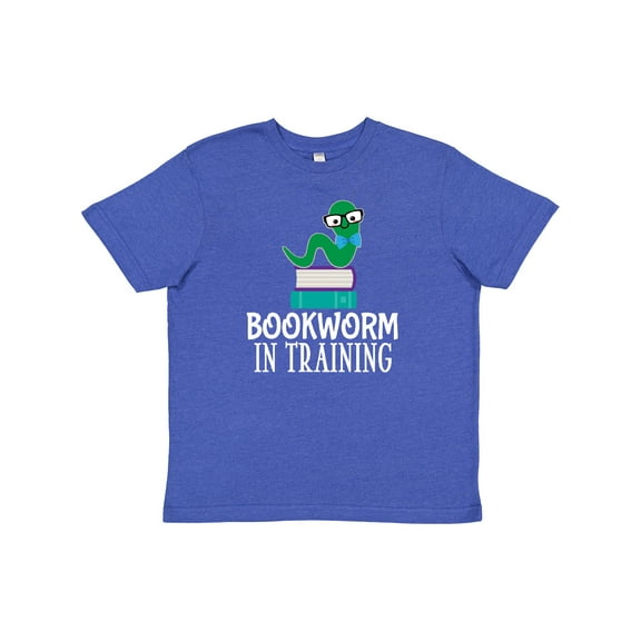 Inktastic Future Bookworm in Training Reading Gift Youth T-Shirt
