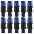 thumbnail image 1 of 10 Piezas de Cables Altavoz NL4FC Conector Cable Enchufes con Bloqueo Impermeable para, 1 of 8