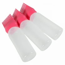 ACDANC 3pcs Hair Color and Oil Applicator Bottle with Root Comb for Salon and Home Use Easy to Use and Clean Suitable for All Hair Types
