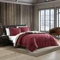 thumbnail image 3 of Eddie Bauer Sherwood Microsuede Red 2 Piece Comforter Set, Twin, 3 of 6